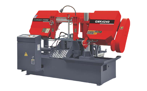 电白GWK4240数控双柱卧式带锯床