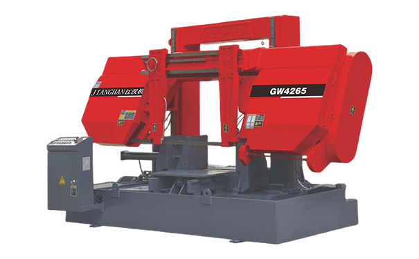 电白GW4265双柱龙门卧式带锯床