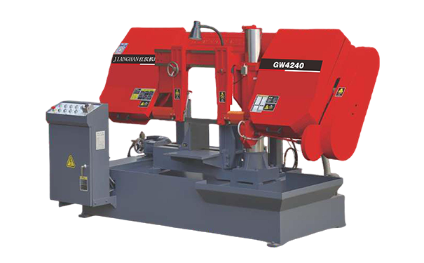 电白GW4240双柱卧式带锯床