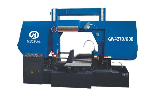 电白GW4270/800双柱龙门卧式带锯床